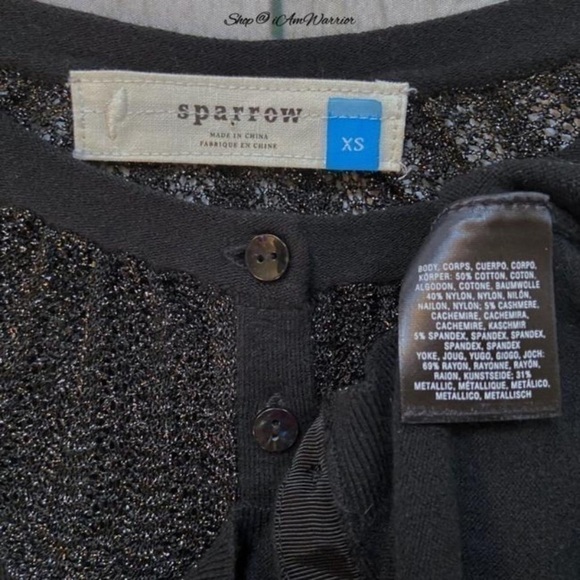 Anthropologie {Sparrow} shimmer cardigan sweater *shop@iamwarrior - Picture 10 of 11